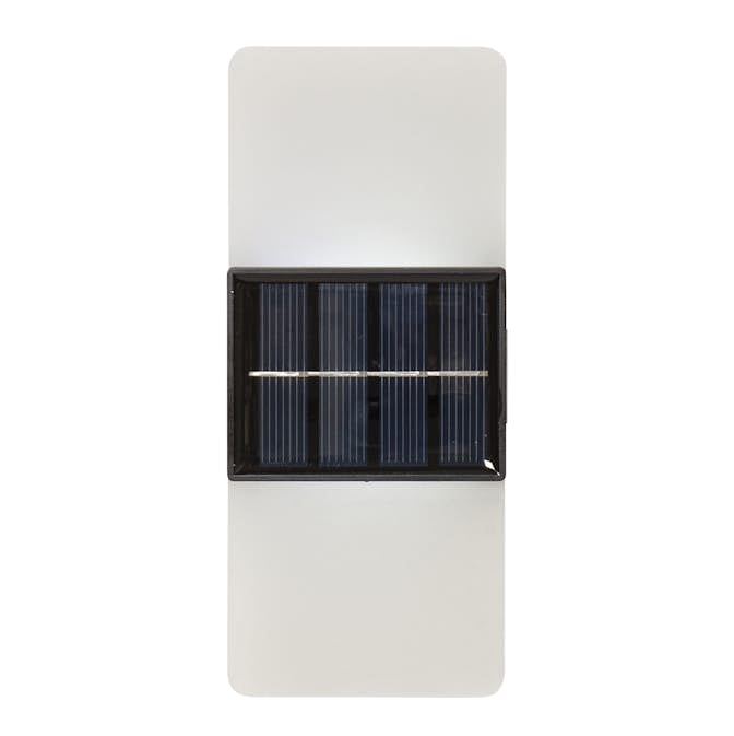 Solcell Vägglykta Star Trading Wally Frost LED