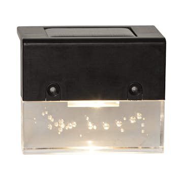 Solcellsbelysning Star Trading Vägglykta Bubbly Fence 4-pack LED