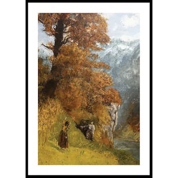 Poster Gallerix Autumn By Gustave Courbet