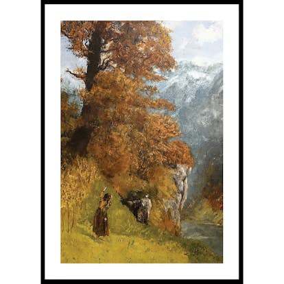 Poster Gallerix Autumn By Gustave Courbet