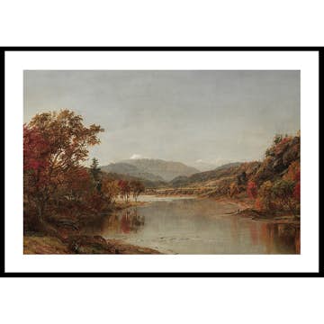 Poster Gallerix Mount Washington New Hampshire By Jasper F Cropsey