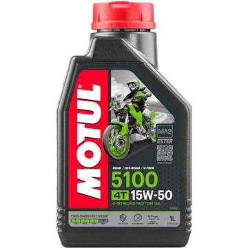 Motorcykelolja Motul5100 4T 15W-50