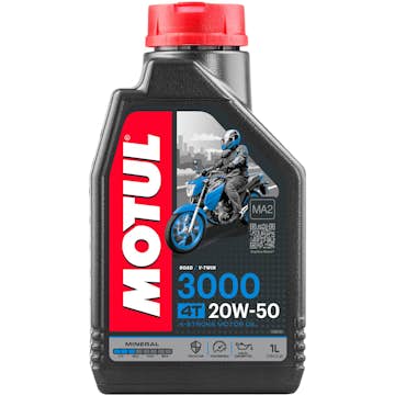 Motorcykelolja Motul3000 4T 20W-50