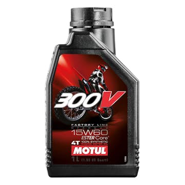 Motorcykelolja Motul300V Factory Line Off-Road 15W-60