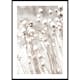 Poster Gallerix Snow Covered Dried Flowers