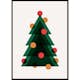 Poster Gallerix Dots Christmas Tree