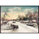 Poster Gallerix Horse And Carriage In Snow