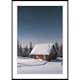 Poster Gallerix Cabin Under Stars