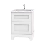 Tvättställsskåp Miller Badrum Kensington 60 med Lådor med Sockel för Bänkskiva