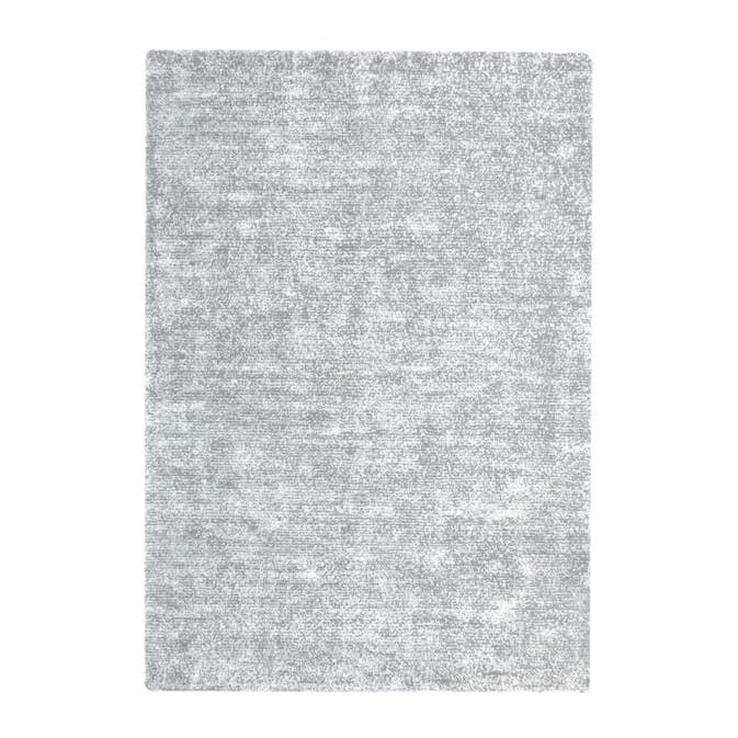 Handvävd matta D-sign Lynnmel Pol Grå/Silver