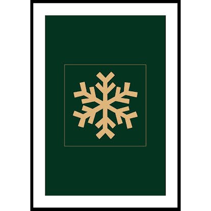 Poster Gallerix Snowflake YG