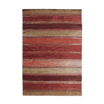 Flatvävd matta D-sign Drewgreatrich Dit Flerfärgad/Röd