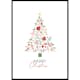Poster Gallerix Merry Christmas Tree