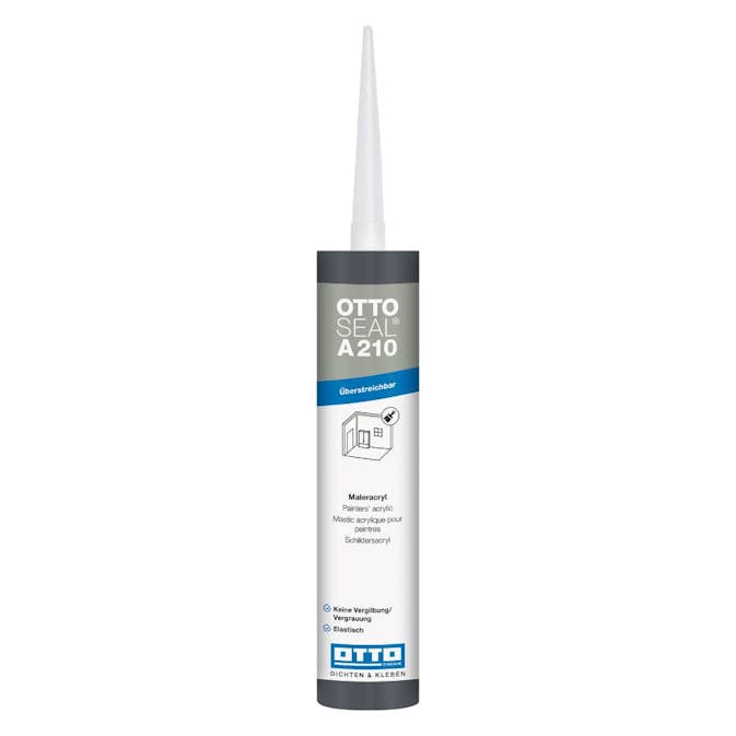 Akrylfog Ottoseal A 210 Painters Acrylic Vit 300ml