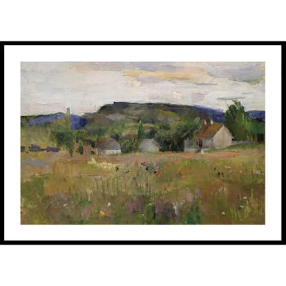 Poster Gallerix Landskab Fra Bærum By Harriet Backer