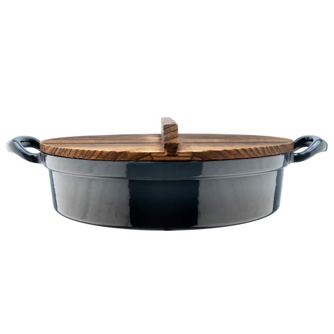 Stekgryta Heirol Pro med Trälock 30 cm