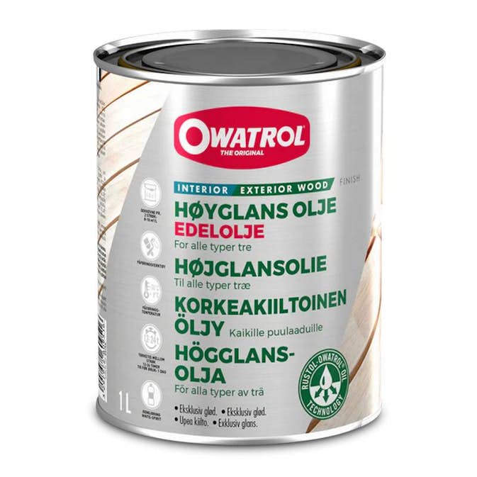 Ädelolja Owatrol Högblank 1 Liter