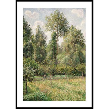 Poster Gallerix Poplars Éragny By Camille Pissarro