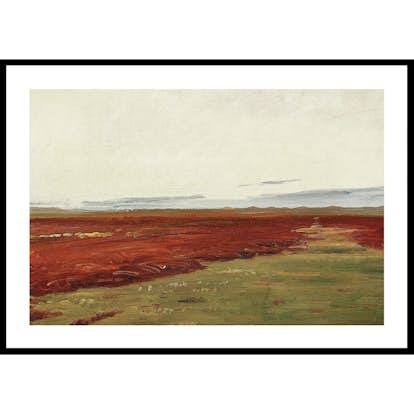 Poster Gallerix Solnedgang Over Brovandene Ved Skagen By Michael Ancher