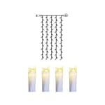 Ljusgardin Star Trading Extra System Decor 100 st