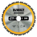 Cirkelsågklinga DeWalt DT1952 216X30 mm 24T