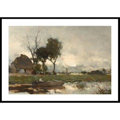 Poster Gallerix Herfstlandschap By Jan Hendrik Weissenbruch