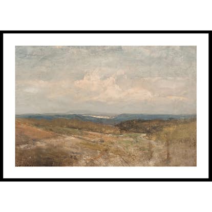 Poster Gallerix Paysage De Collines By Henri Harpignies