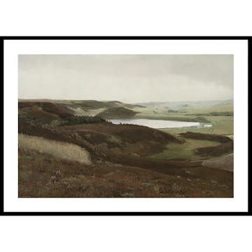 Poster Gallerix Landskab Fra Bryrupegnen By Laurits Andersen Ring