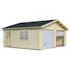 Garage Palmako Roger 28,4 m2 med Takskjutport
