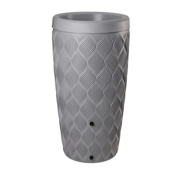 Regnvattentunna Hyma Garden Flow 240 L Platinum Med Lock