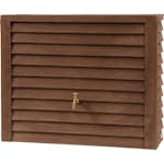 Regnvattentunna Garantia Woody 350 L Mörkbrun