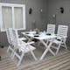 Matgrupp Baltic Garden Scottsdale 150 Med 4 Båstad Stolar