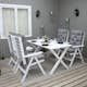 Matgrupp Baltic Garden Scottsdale 150 Med 4 Båstad Stolar