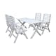 Matgrupp Baltic Garden Scottsdale 150 Med 4 Båstad Stolar