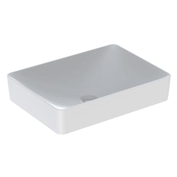 Tvättställ Geberit Variform 550 mm Lay-on Rektangulärt Utan Bräddavlopp