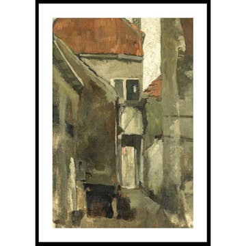 Poster Gallerix Buurtje In Rijswijk Bij Den Haag By George Hendrik Breitner