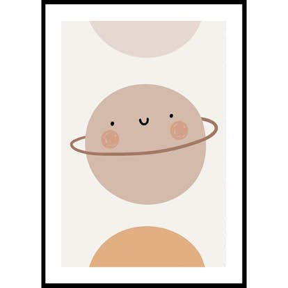 Poster Gallerix Planet Saturn