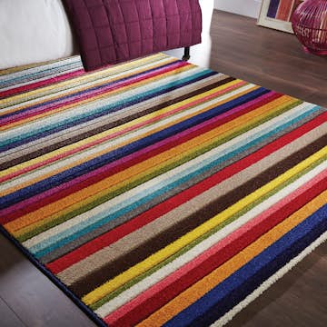 Friezematta Flair Rugs Tango Flerfärgad