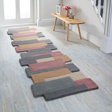 Patchworkmatta Flair Rugs Collage 60x230 Ull