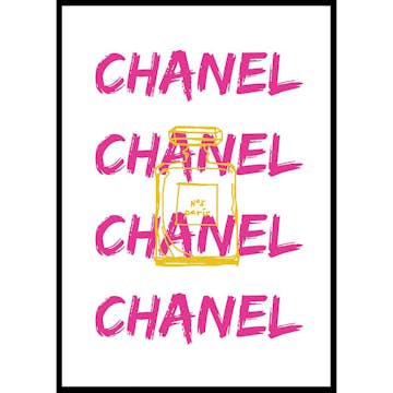 Poster Gallerix Chanel In Pink