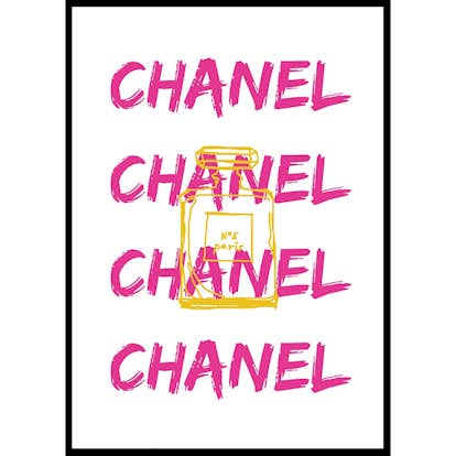 Poster Gallerix Chanel In Pink