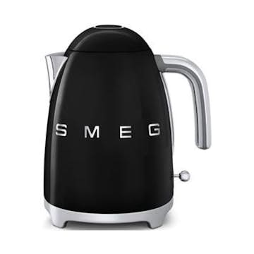 Vattenkokare Smeg KLF03BLEU Retro Svart med Rostfritt Stål