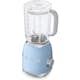 Stavmixer Smeg BLF01PBEU Retro Pastellblå Blender med Iskross & Smoothieprogram