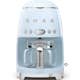 Kaffebryggare Smeg DCF02PBEU Pastellblå Retrostil för Modernt Kök