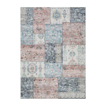 Wiltonmatta KM Carpets Kenzie Patch Polyester Multi Färg