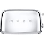 Brödrost Smeg TSF02SSEU Krom Retro med Extra Breda Fack