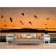 Tapet Idealdecor Birds At Sunset