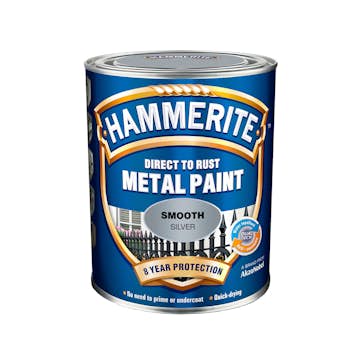 Slätlack Hammerite Silver 250 ml