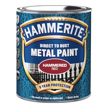 Rostskyddsfärg Hammerite Hammarlack Röd 750ml