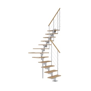 Spartrappa Dolle Boston Ek Steg 1/4 Svängd